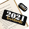 2021 Religious Graduate Bookmarks & Keychain Tags - 24 Pc. Image 1