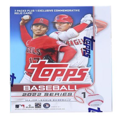 2022 Topps Baseball Series 1 Relic Box  7 Packs Image 1