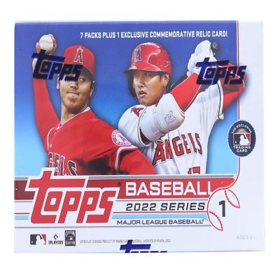 2022 Topps Baseball Series 1 Relic Box  7 Packs Image 1