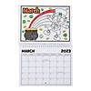 2023 Color Your Own Calendar | Oriental Trading