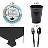 205 Pc. Grad Adventure Disposable Tableware Kit for 24 Guests Image 1