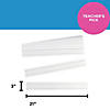 21 1/2" x 3" White Wide-Rule Sentence Writing Strips - 100 Pc. Image 2