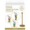 21 1/4" Gold Adjustable Mini Balloon Column Image 1