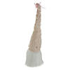 21.5" Pink and White Easter Gnome Table Top Decor Image 4