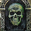 21&quot; Light-Up Tombstone with Skull Halloween Decoration Image 3