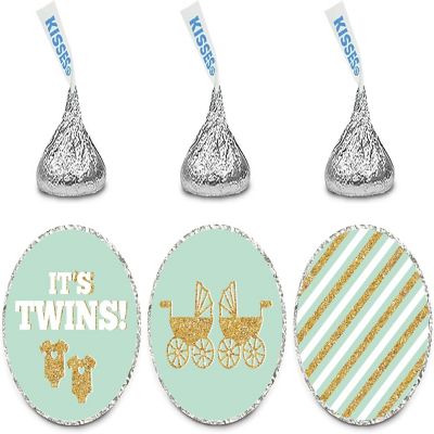216 Chocolate Drop Labels Lil Mint Twins Image 1
