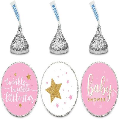 216 Twinkle Twinkle Pink Chocolate Label Image 1