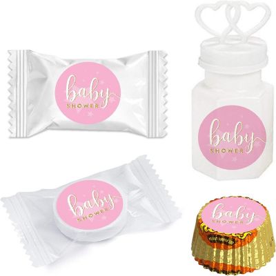 216 Twinkle Twinkle Pink Chocolate Label Image 1