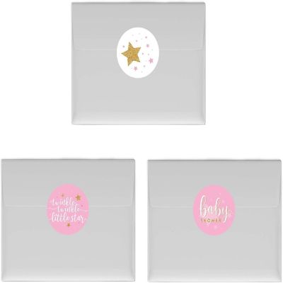 216 Twinkle Twinkle Pink Chocolate Label Image 2
