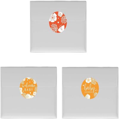 216 Welcome Baby Spring Chocolate Labels Image 2