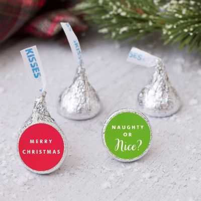216Pcs Drop Labels Christmas Classic Image 1