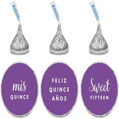 216Pcs Labels Sweet 15 Mis Quince Image 1