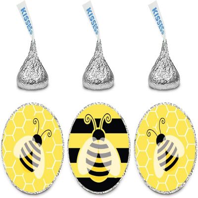 216Pcs Stripes and Bee Honeycomb Graphic Image 2
