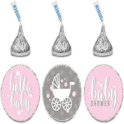 216PK Baby Spring Boy Chocolate Labels Image 1