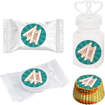 216PK Carnival Circus Chocolate Labels Image 1
