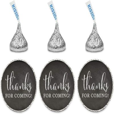 216PK Chalkboard Thanks for Coming Label Image 1