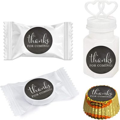 216PK Chalkboard Thanks for Coming Label Image 1