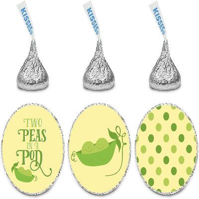 216pk Chocolate Drop Labels Two Peas Pod Image 1