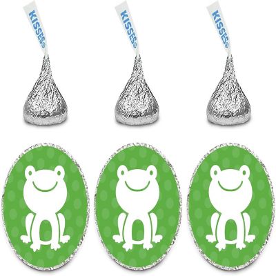 216PK Frog Birthday Chocolate Labels Image 2