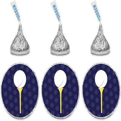 216PK Golf Birthday Chocolate Labels Image 2
