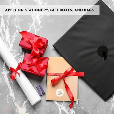 216PK Graduation Ivory Chocolate Labels Image 1