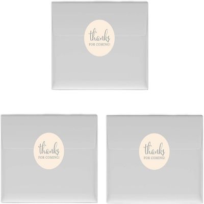 216PK Ivory Thanks Chocolate Drop Labels Image 1
