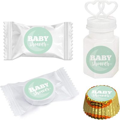 216PK Moon and Back Mint Chocolate Label Image 1