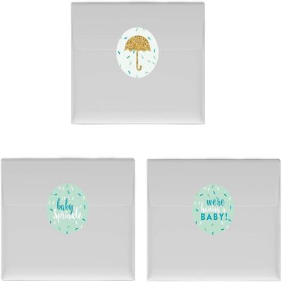216PK Sprinkle Mint Chocolate Labels Image 2
