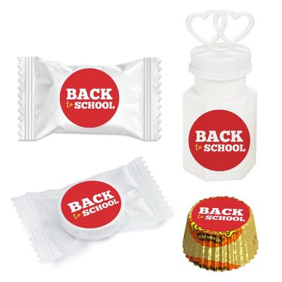 216PK Teacher Apple Chocolate Drop Label Image 1