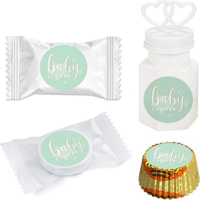216PK Twinkle Mint Green Chocolate Label Image 1