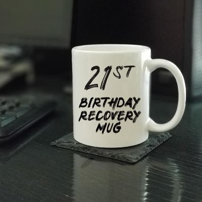 21st Birthday Recovery Ceramic Mug Image 1