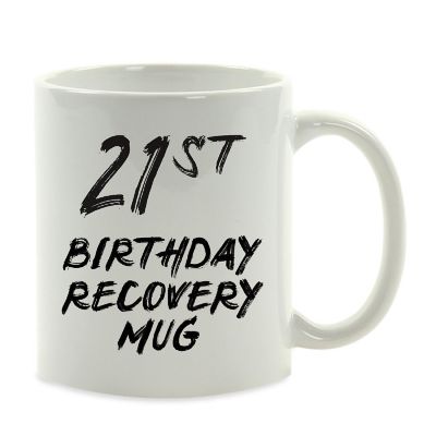 21st Birthday Recovery Ceramic Mug Image 2