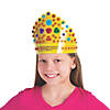 22 1/2" Purim Queen Esther Mosaic Crown Craft Kit - Makes 12 Image 3