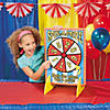22 1/4" x 14 3/4" Red and White Carnival Spinning Prize Wheel Image 1