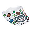 22&quot; circ. Color Your Own Cotton Camp-Themed Visors &amp;#8211; 12 Pc. Image 1