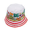 22" circ. Color Your Own Zoom In VBS Polyester Bucket Hats - 12 Pc. Image 3
