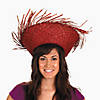 22&quot; circ. Solid Color Beachcomber Straw Hats &amp;#8211; 12 Pc. Image 4