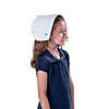 22" circ. White Pilgrim Bonnet Craft Kit &amp;#8211; Makes 12 Image 2