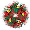 22" EmoteGlow&#8482; Dr. Seuss&#8482; The Grinch Musical Wreath Lighted Christmas Decoration Image 1