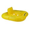 22" Inflatable Yellow Buoy Baby Swimming Pool Float Image 1