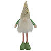 22" Pre-Lit Standing Spring Gnome Figure with Knitted Hat Image 1