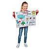 22" x 17" Color Your Own All About My State Paper Informational Posters - 30 Pc. Image 2