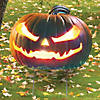 22" x 17" Scary Pumpkin Yard Sign Image 1