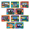 22" x 17" World Landmark Cardstock Educational Posters - 10 Pc. Image 1