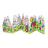 22&quot; x 7 1/2&quot; Color Your Own Camp Mountain Scene Stand-Ups - 24 Pc. Image 1
