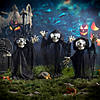 23 1/2" Light-Up Eyes Yard Stake Grinning Reapers Set Image 1