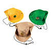 23" Circ. African Safari Colorful VBS Outback Hats - 12 Pcs. Image 1