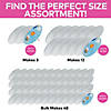 23" DIY Paintable White Paper Parasols with Bamboo Handle - 12 Pc. Image 3