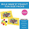 23 lbs. Mega Bulk 552 Pc. M&M&#8217;s<sup>&#174;</sup> Peanut Fun Size Candy Packs Image 2
