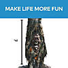 23" x 42" Tree Ghost with Light-Up Eyes Halloween Outdoor Decoration Image 2